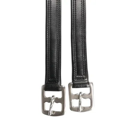 ProPresicce Super Soft Stirrup Leathers by Hy Equestrian Black