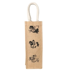Hy Equestrian Thelwell Collection Hessian Bag Bottle Bag Thelwell Favourites