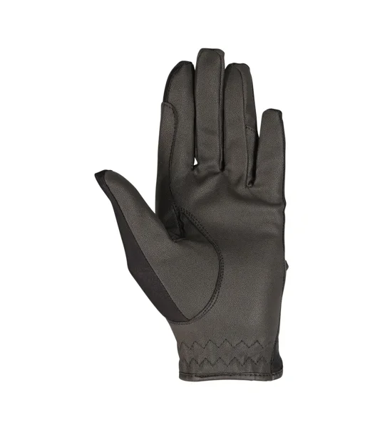 Hy Equestrian Riding Gloves Black