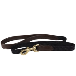 Benji & Flo Interlaced Dog Lead 100cm Blue