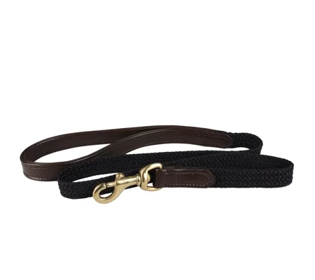 Benji & Flo Interlaced Dog Lead 100cm Blue
