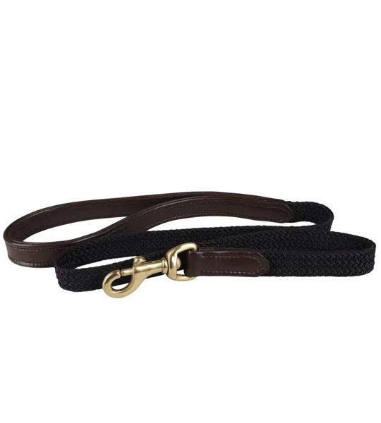 Benji & Flo Interlaced Dog Lead 100cm Blue