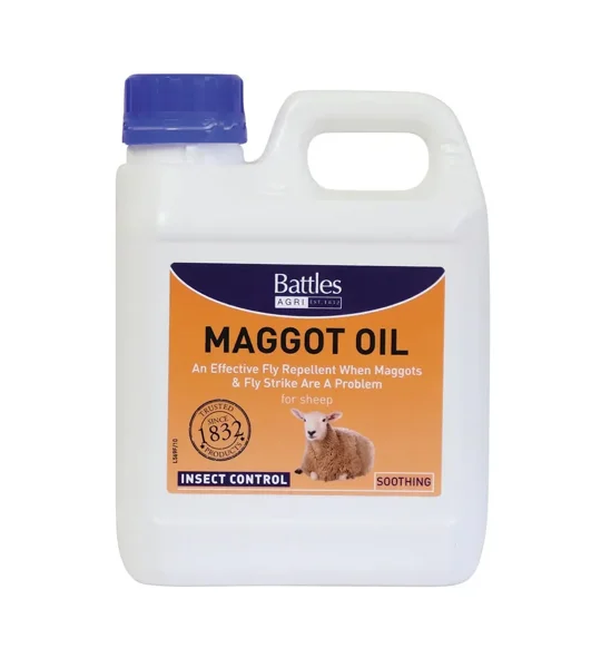 Battles Maggot Oil