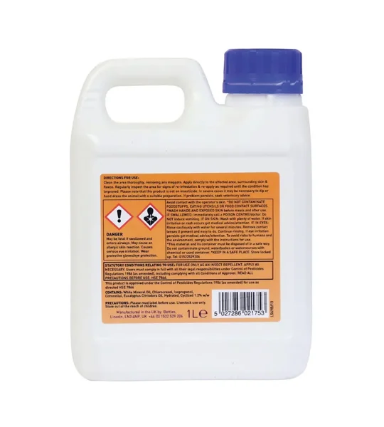 Battles Maggot Oil