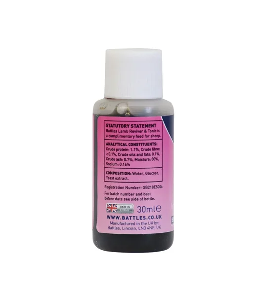Battles Lamb Reviver and Tonic - 30ml