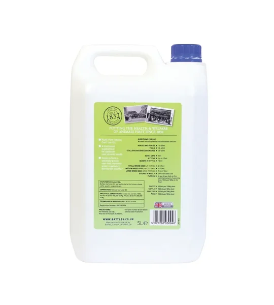 Battles Cod Liver Oil - 5 litre