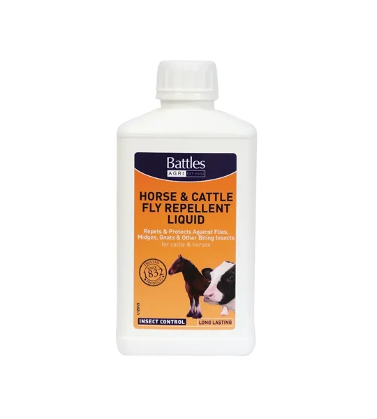 Battles Horse & Cattle Fly Repellent Liquid
