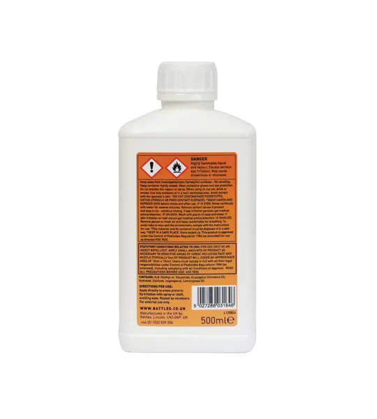 Battles Horse & Cattle Fly Repellent Liquid