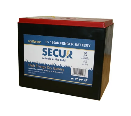 Agrifence 9v 130ah Dry Battery
