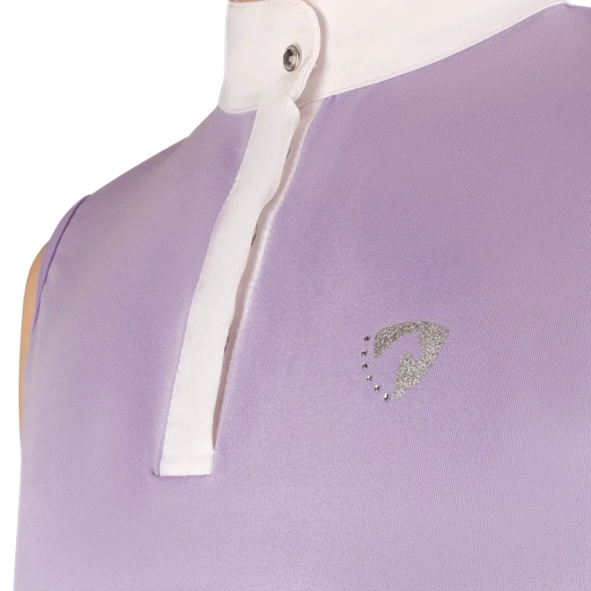 Additional Image for Hy Equestrian Eden Children's Sleeveless Show Shirt Lilac