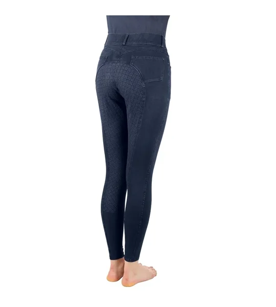 Hy Equestrian Elevate Denim Breeches Dark Blue