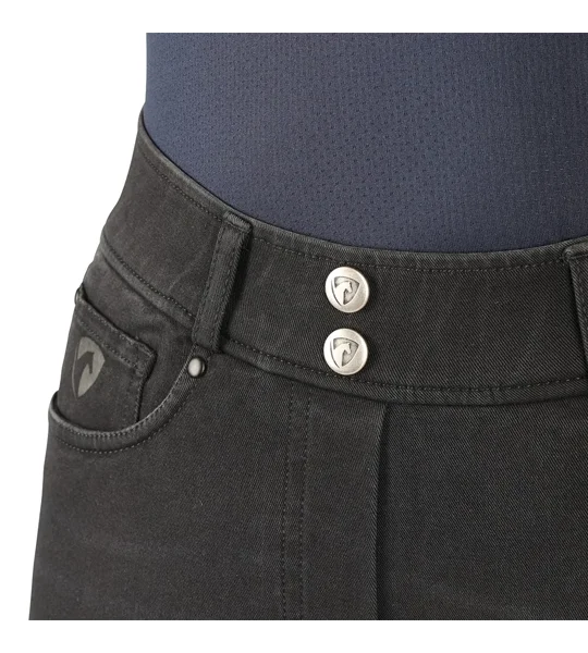 Hy Equestrian Elevate Denim Breeches Black