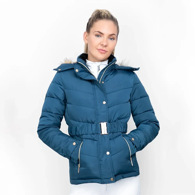 product Image for Coldstream Cornhill Quilted Coat Cool Slate Blue