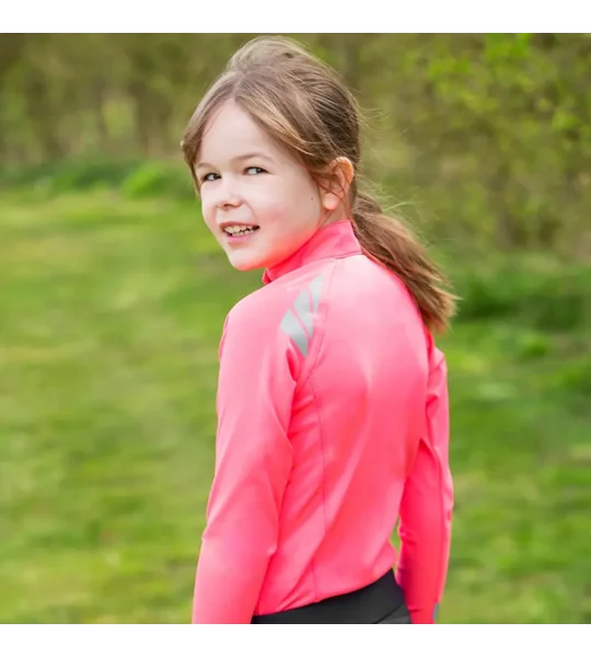 Reflector Children's Base Layer by Hy Equestrian Pink