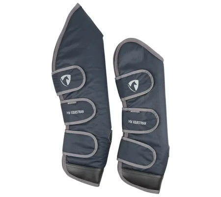 Hy Equestrian Travel Boots Navy/Grey