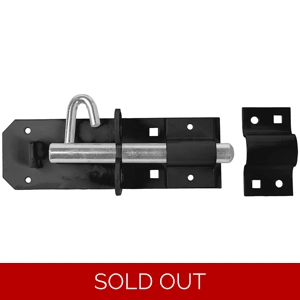 Perry Equestrian Heavy Brenton Padlock Bolts - Galvanised