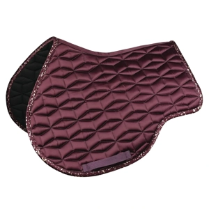 Hy Equestrian Enchanted Collection Saddle Pad Plum/Rose Gold