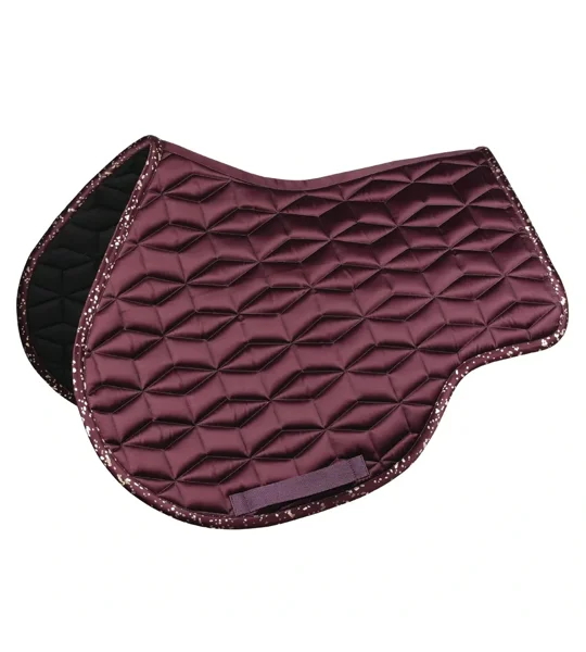 Hy Equestrian Enchanted Collection Saddle Pad Plum/Rose Gold