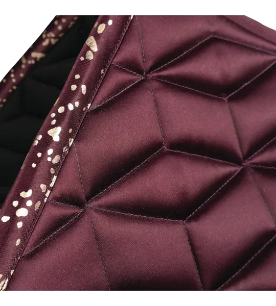 Hy Equestrian Enchanted Collection Saddle Pad Plum/Rose Gold