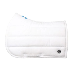Coldstream Belford Suede GP Saddle Pad   White