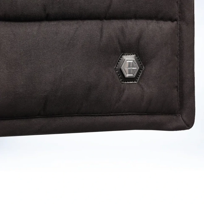 Additional Image for Coldstream Belford Suede GP Saddle Pad  Black