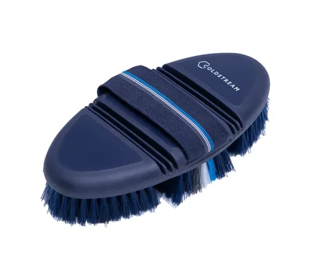 Coldstream Birkhill Bend Body Brush 18.5 x 9.5cm Navy