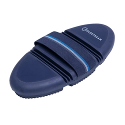 Coldstream Birkhill Bend Curry Comb 18.5 x 9.5cm Navy
