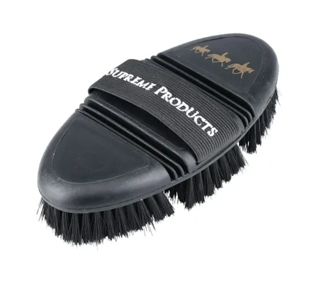 Supreme Products Pro Groom Body Brush 18.5 x 9.5cm Black/Gold