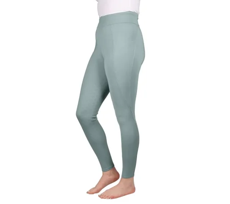 Hy Equestrian Melton Flex Riding Tights Dove Blue
