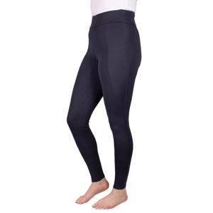 Hy Equestrian Melton Flex Riding Tights   Dark Navy