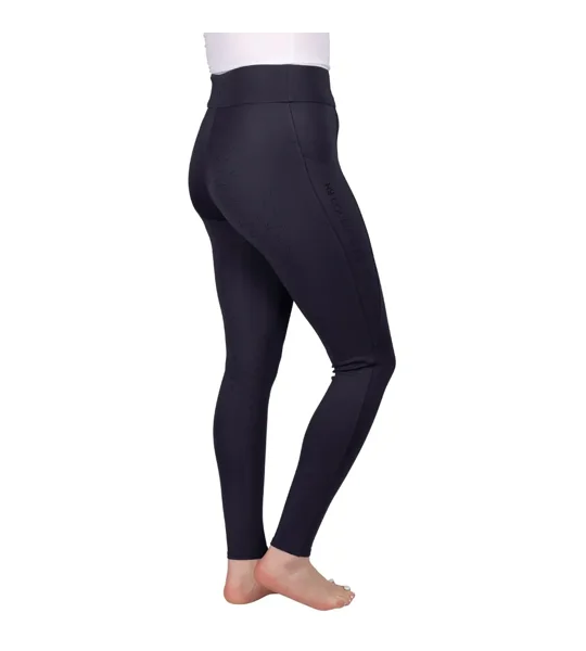 Hy Equestrian Melton Flex Riding Tights Dark Navy