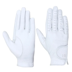 Hy Equestrian Children's Leather Riding Gloves