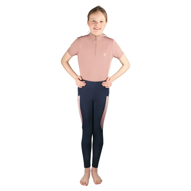 Additional Image for Hy Equestrian Elevate Mizs Sports Shirt Rose