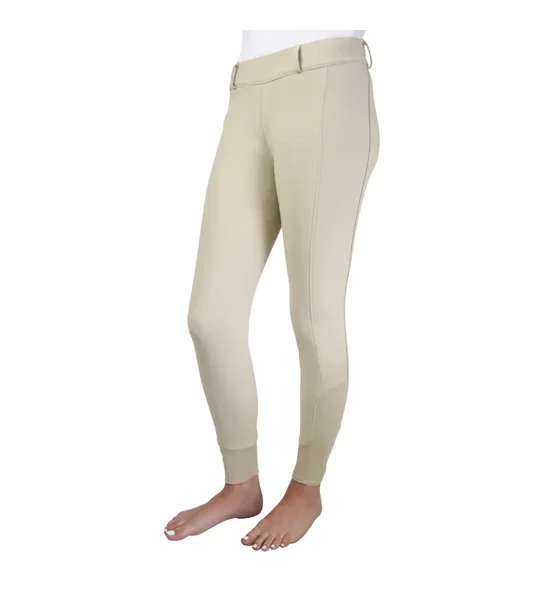 Hy Equestrian Glacial Softshell Riding Tights beige