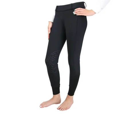 Hy Equestrian Glacial Softshell Riding Tights black