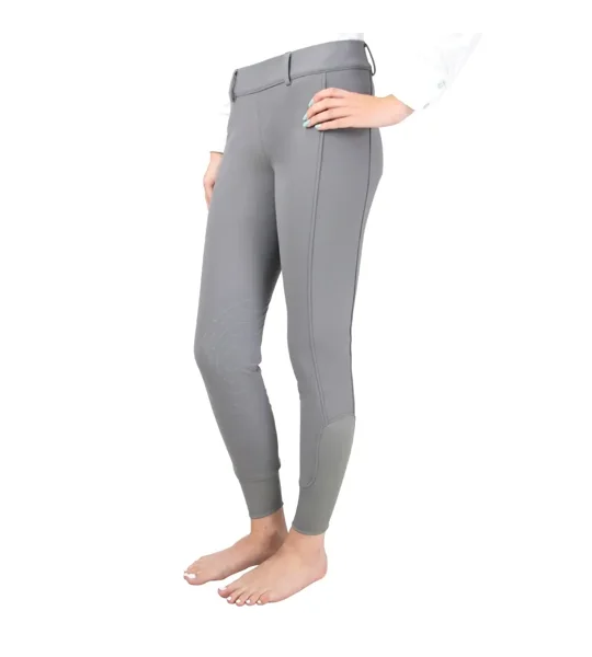 Hy Equestrian Glacial Softshell Riding Tights Grey