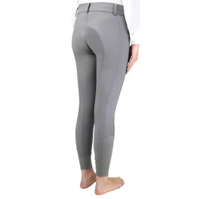 Additional Image for Hy Equestrian Glacial Softshell Riding Tights Grey
