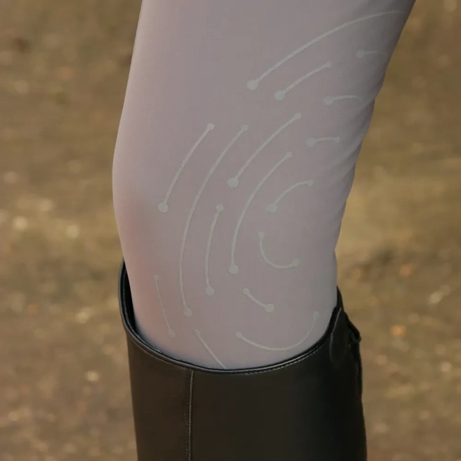Additional Image for Hy Equestrian Glacial Softshell Riding Tights Grey