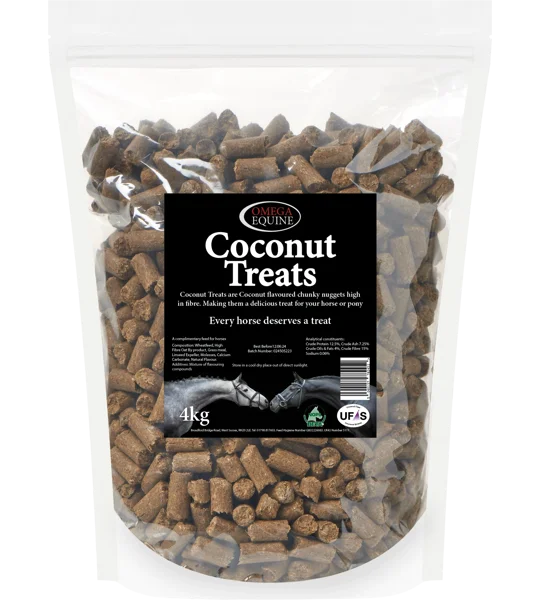 Omega Equine Treats 4kg Coconut