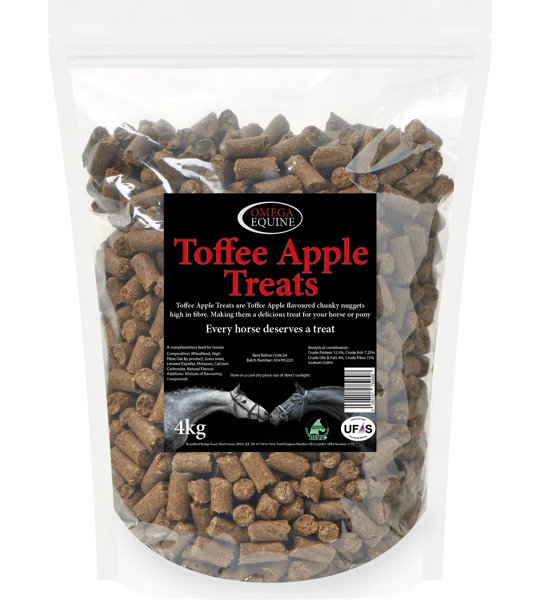 Omega Equine Treats 4kg Toffee