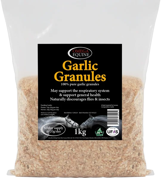 Omega Equine Garlic Granules
