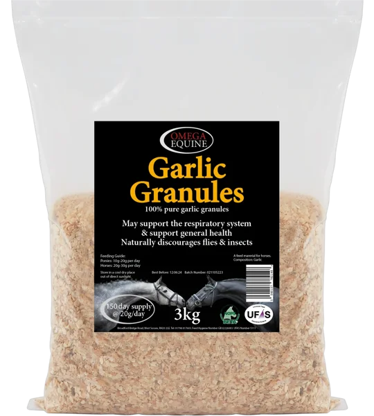 Omega Equine Garlic Granules