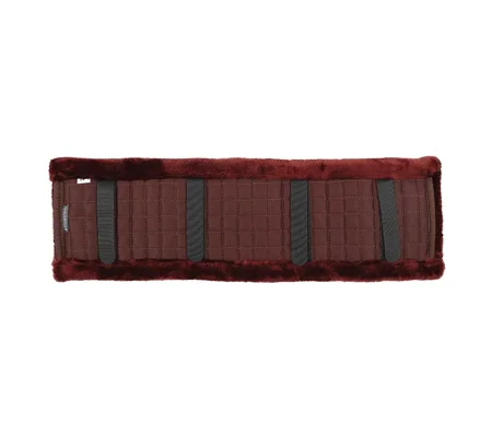 Hy Equestrian GP Fleece Girth Cover Brown/Brown