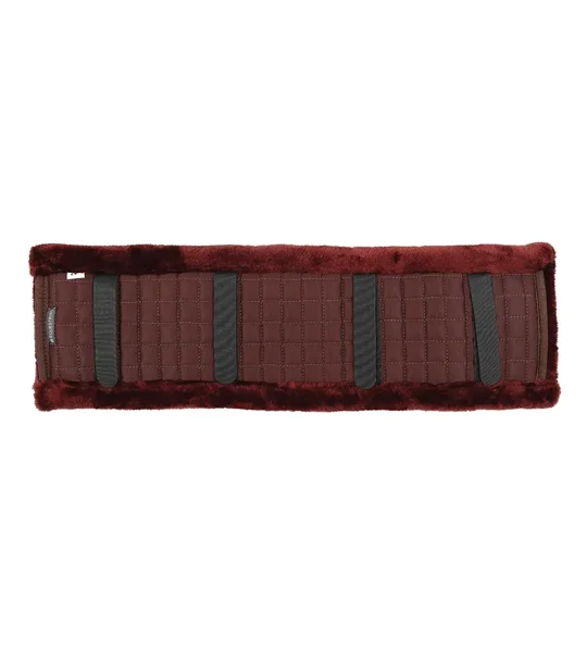 Hy Equestrian GP Fleece Girth Cover Brown/Brown