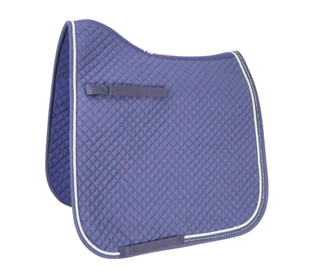 Hy Equestrian Diamond Touch Dressage Pad Cob/Full Navy