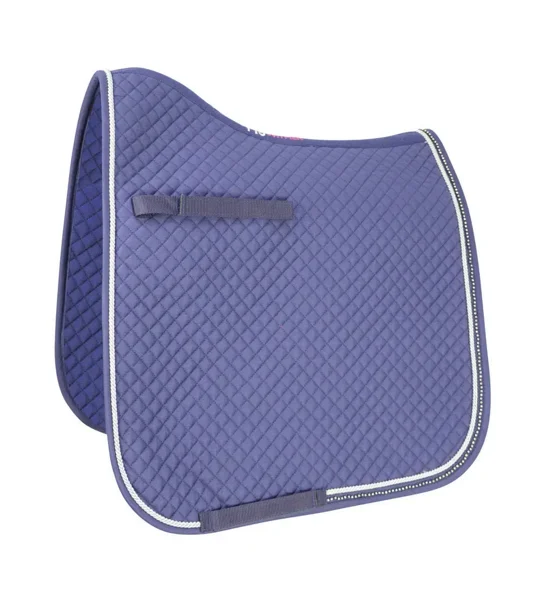 Hy Equestrian Diamond Touch Dressage Pad Cob/Full Navy
