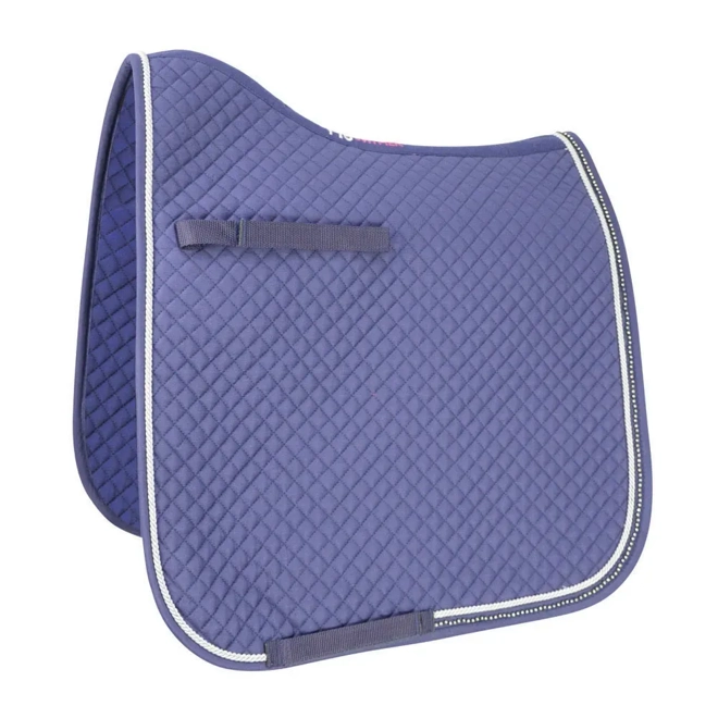 product Image for Hy Equestrian Diamond Touch Dressage Pad Cob/Full Navy