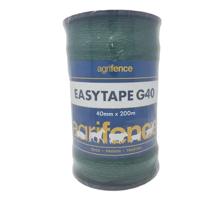 Agrifence Easytape Polytape 40mm x 200m Green