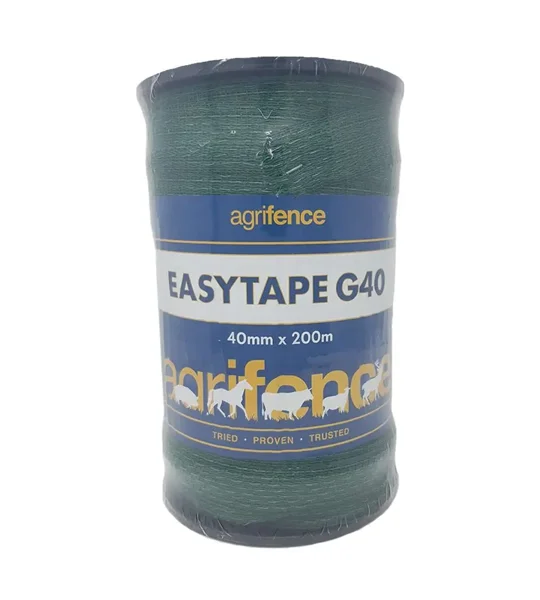 Agrifence Easytape Polytape 40mm x 200m Green