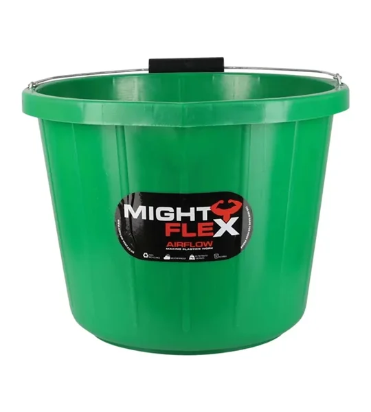 Lincoln Mighty Flex Stable Bucket 15 litre Green